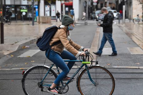 Auch die Franzosen setzen in diesem Jahr vermehrt auf das Fahrrad als Transportmittel