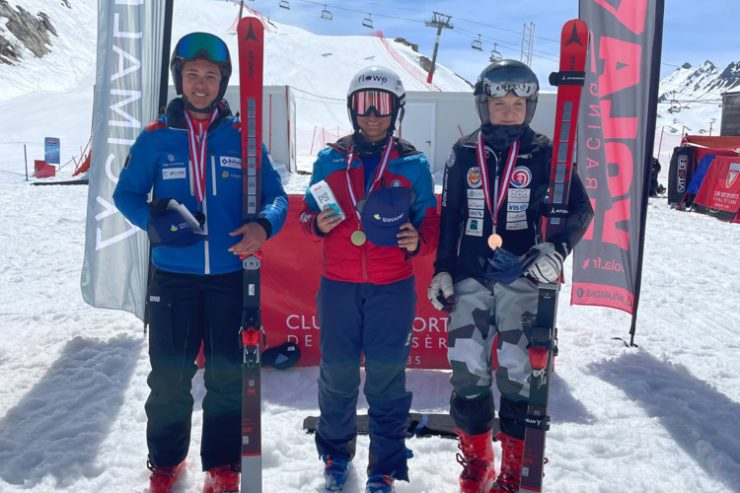 Ski alpin / „Einfach gut, die Saison so zu beenden“: Erstes Podium für Gwyneth ten Raa
