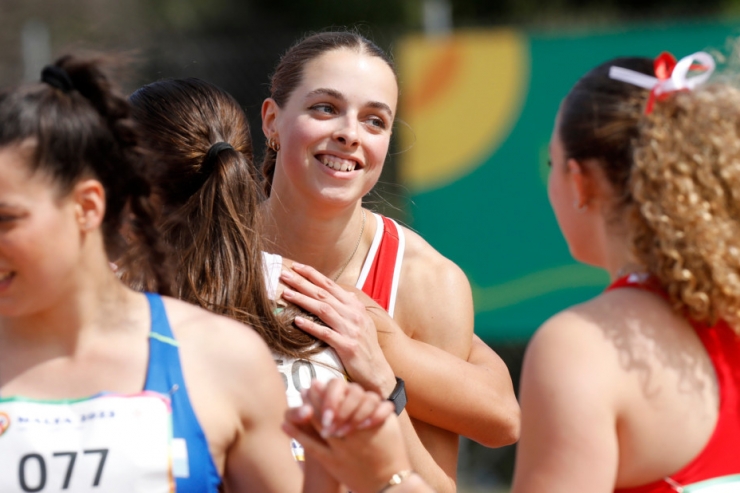 Leichtathletik / Patrizia Van der Weken gewinnt Gold bei der Universiade