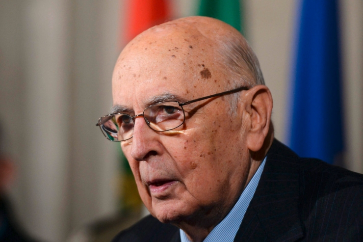Italien  / Der ehemalige Staatspräsident Giorgio Napolitano wird am Dienstag beigesetzt