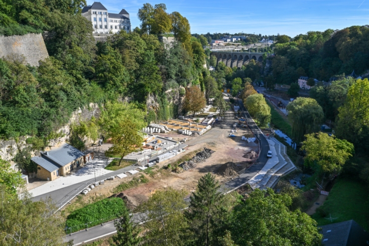 Luxemburg-Stadt / Renaturierung der Petruss: Arbeiten gehen schon bald in die zweite Phase