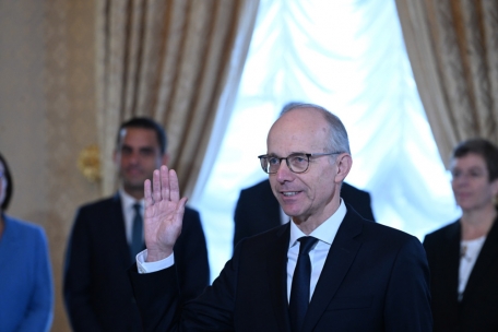Premierminister Luc Frieden (DSV)