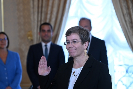 Martine Deprez (CSV): Ministerin für Gesundheit und Soziale Sicherheit
