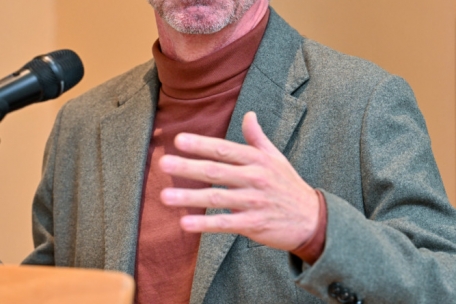 Parteisprecher und rhetorischer Star: Frank Engel