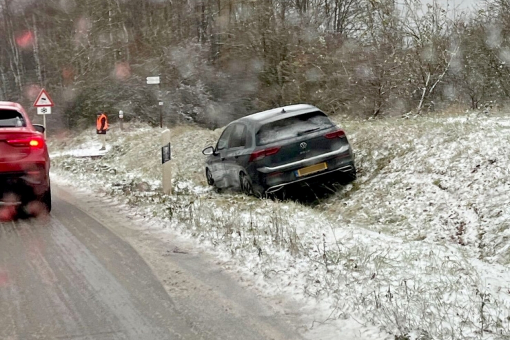 Wetter / Wie angekündigt: Der erste Schnee des Jahres überzieht Luxemburg
