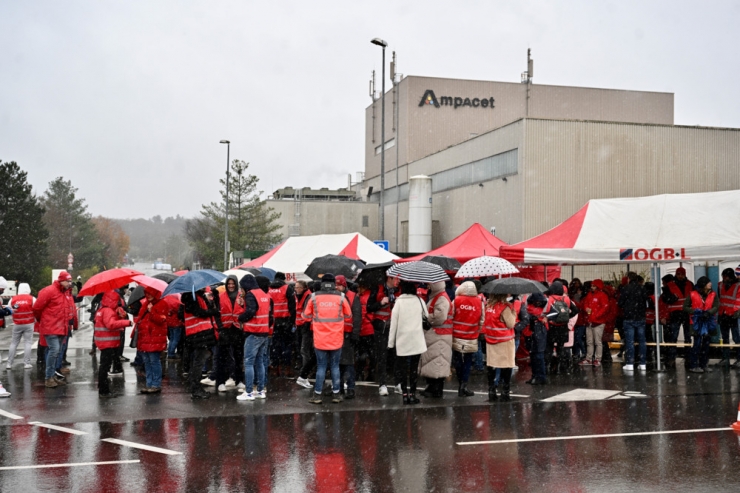 Gewerkschaft / OGBL kritisiert „unerträgliche Angriffe auf das Streikrecht“ bei Ampacet – und kündigt Protest an