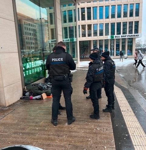Luxemburg-Stadt / Bettelverbot: Polizei beginnt mit Kontrollen