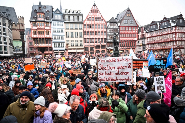 Viele Demonstrationen Deutschlandweit Hunderttausende Demonstrieren Gegen Rechtsextremismus