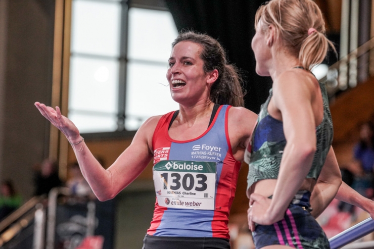 Leichtathletik / Charline Mathias: Landesrekord pulverisiert und dem Ziel Paris nähergekommen
