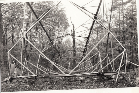 Anschlag auf einen Hochspannungsmast der Cegedel am 30. November 1985 in Heisdorf