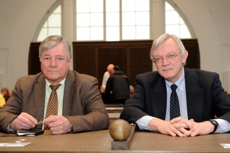 Die Angeklagten des Bommeleeër-Prozesses: Marc Scheer und Jos Wilmes