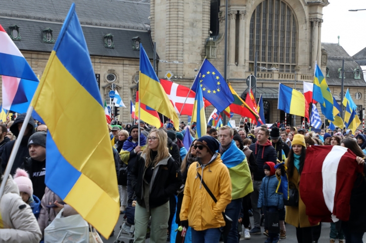 Ukrainer in Luxemburg / Im Exil und mit den Gedanken in der Heimat