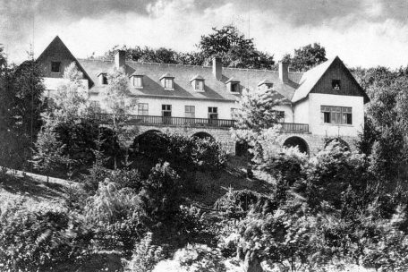 Die frühere Ettelbrücker Jugendherberge befand sich „am Lärchen“, am Hang zur Alzette