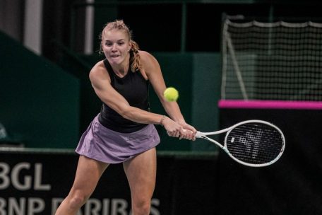 Tennis / „Habe am Anfang zu viel Respekt gezeigt“: Marie Weckerle über ihre Fortschritte auf der Profitour