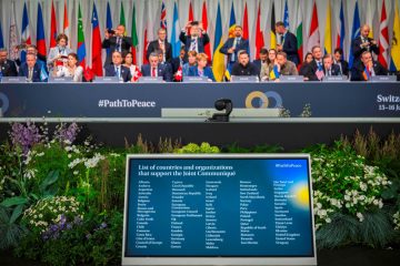 Gipfel in der Schweiz / Nicht alle 90 Teilnehmerstaaten unterstützen Abschlusserklärung