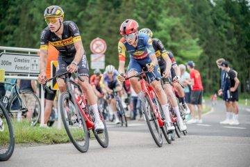 Radsport / Espoirs-Landesmeisterschaft am Sonntag: Rot-Weiß-Blaues Trikot im 200-Mann-Peloton zu vergeben