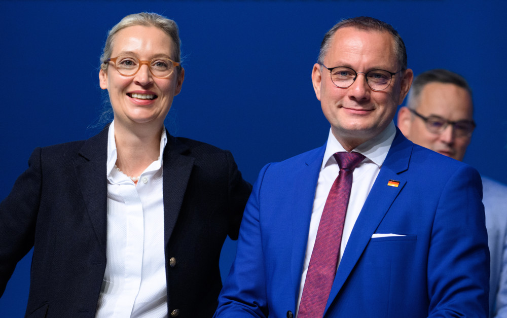 Deutschland / AfD-Parteitag bestätigt Weidel und Chrupalla mit klarer Mehrheit