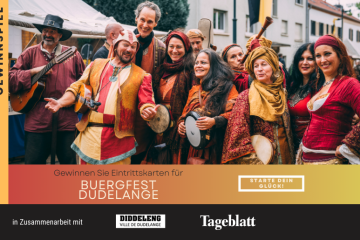 Gewinnspiel – Buergfest Dudelange