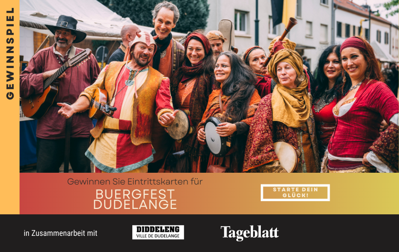 Gewinnspiel – Buergfest Dudelange