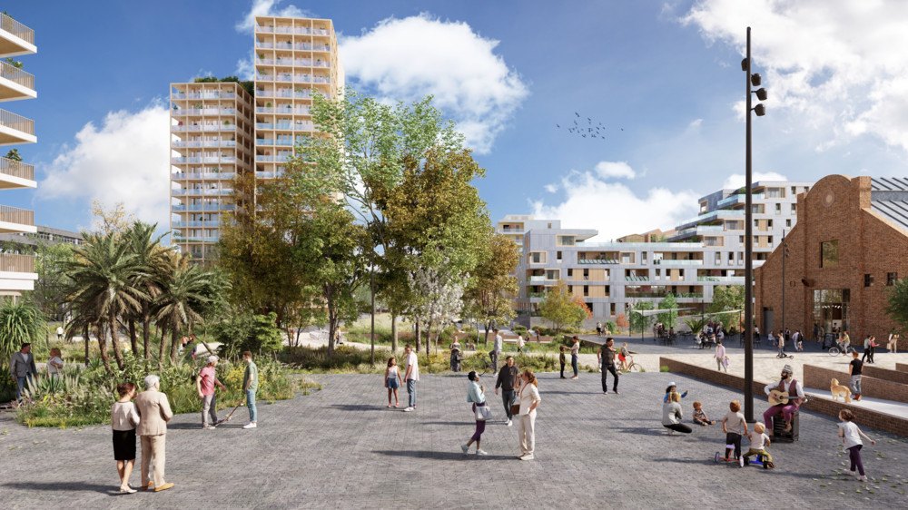 Projekt „Rout Lëns“  / 1.400 neue Wohnungen für Esch: 2026 sollen die ersten fertig sein