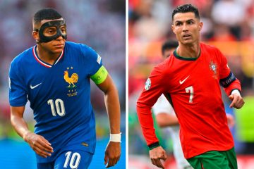 EM / Mbappé gegen Idol Ronaldo: Ein Superstar fährt nach Hause