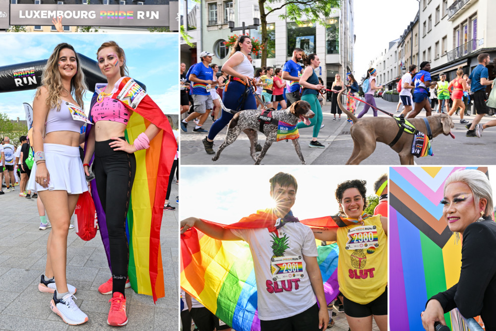 Bilderstrecke / Luxemburg in Regenbogenfarben: So bunt waren die Läufer beim Pride Run unterwegs