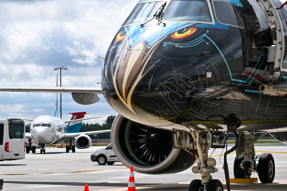 Luftfahrt / Der Adler ist gelandet: Luxair stellt neuen Embraer-Jet „E195-E2 Tech Eagle“ vor