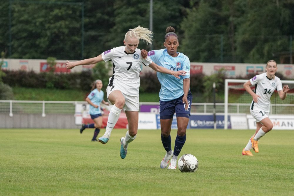 EM-Qualifikation / „Rote Löwinnen“ holen auf dem Galgenberg einen Punkt gegen Estland