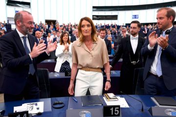 EU-Parlament / Rekordergebnis: Roberta Metsola wie erwartet als EP-Präsidentin bestätigt