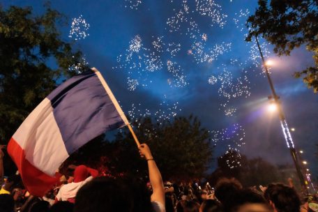 Noch mal gut gegangen: Feier nach dem Sieg der Linken in Paris am 7. Juli 2024. 