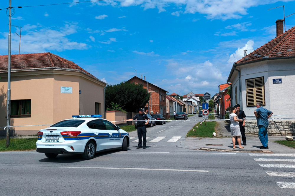 Kroatien / Ein Kriegsveteran hat in Daruvar sechs Menschen erschossen – darunter seine Mutter