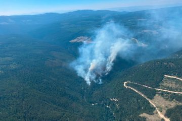 Klima / Zahlreiche Waldbrände wüten in den USA und in Kanada