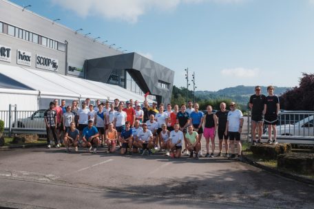 Der Lauftreff kommt jeden Sonntag um 9.45 Uhr zusammen