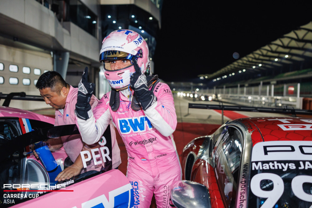 Motorsport / Porsche Carrera Cup in Asien: Pereira bejubelt Sieg in Malaysia