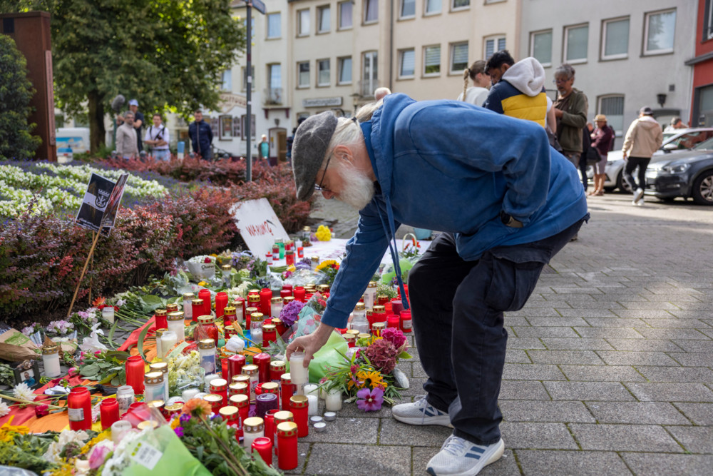 Solingen-Anschlag / Bundesanwaltschaft übernimmt Ermittlungen – Tatverdächtiger sollte abgeschoben werden