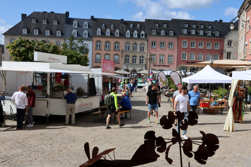 Echternach / Sommerbraderie war voller Erfolg