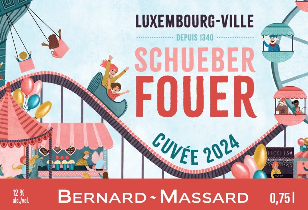 Schueberfouer / „Sondercuvée“: Etiketten wurden von Amarylis Hibon designt