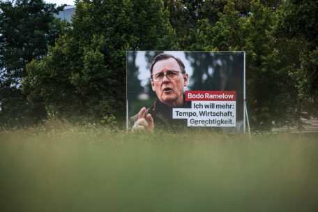 Bodo Ramelows Aussichten, in das Amt als Ministerpräsident Thüringens wiedergewählt zu werden, sind in weite Ferne gerückt