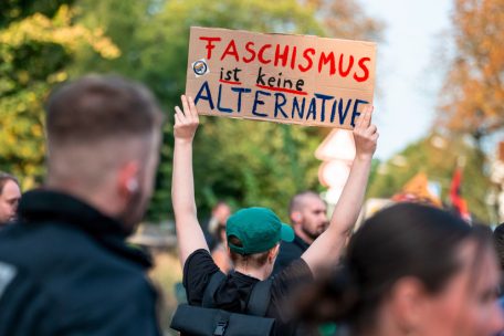 Demonstration gegen die AfD: „Faschismus ist keine Alternative“ 