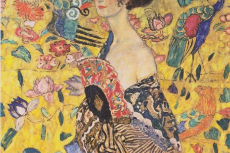 Es ist eines seiner letzten Werke: Gustave Klimts „Dame mit Fächer“