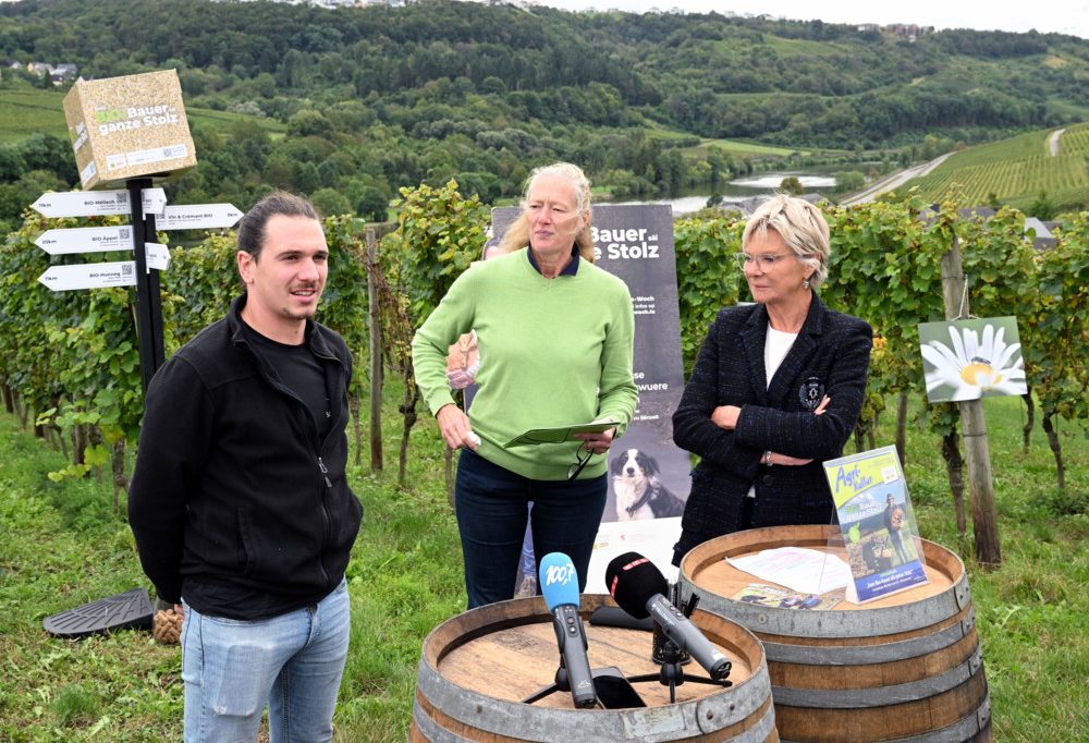 Landwirtschaft / Biobauern präsentieren ihre Produkte: Am 20. September startet die „Bio-Woche“