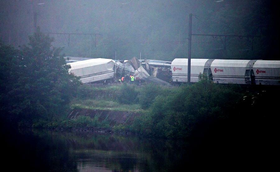 Drei Tote bei Zugunglück in Belgien