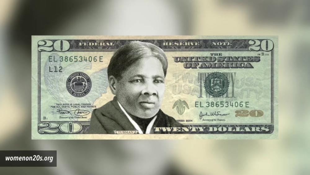 Erste schwarze Frau auf Dollarnote